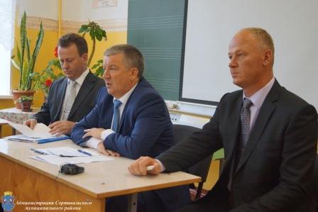 28 августа Сортавальский муниципальный район посетил Глава Республики Карелия Александр Худилайнен 